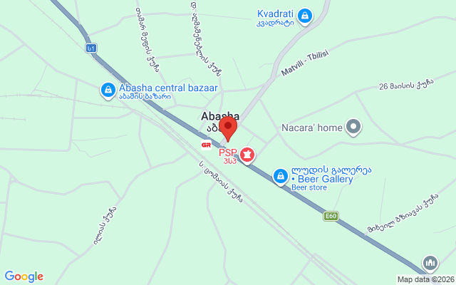 Карта расположения