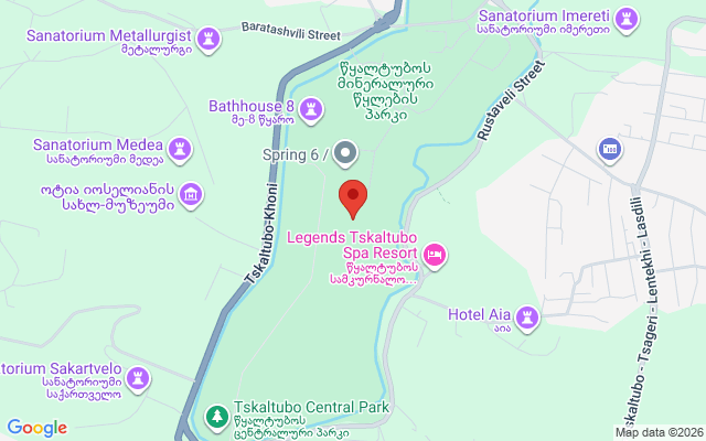 Карта расположения