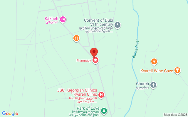 Карта расположения