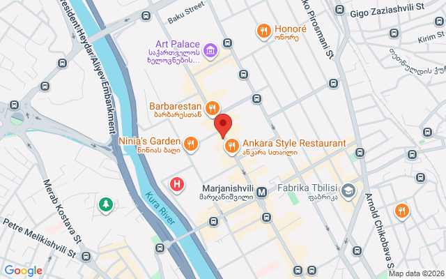 Карта расположения