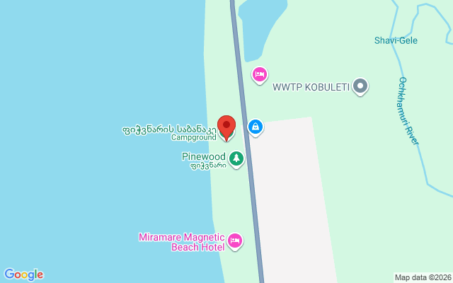 Карта расположения