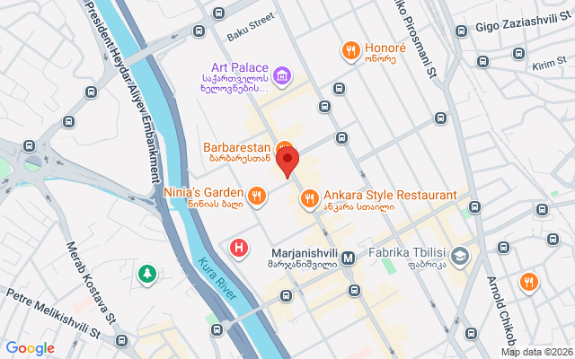 Карта расположения