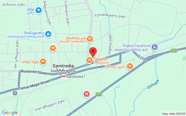 Карта расположения