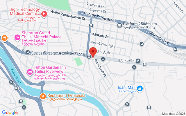 Карта расположения