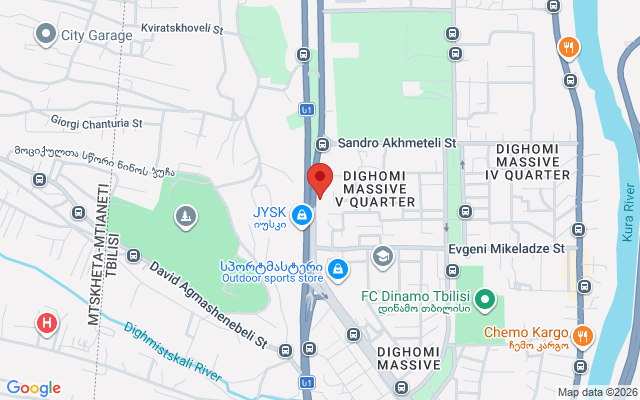 Карта расположения