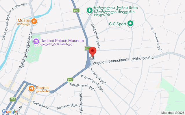 Карта расположения