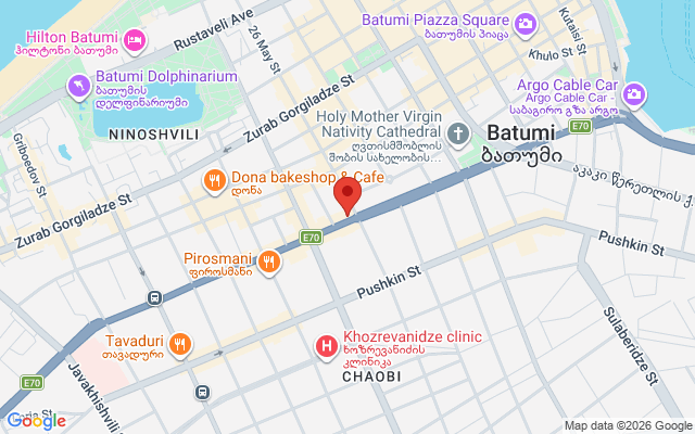 Карта расположения