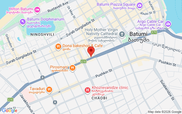 Карта расположения
