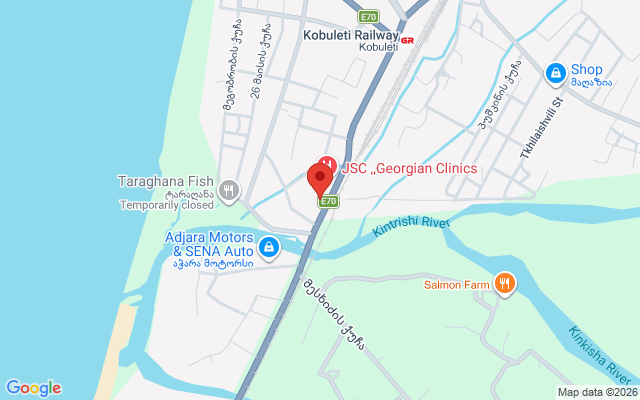 Карта расположения