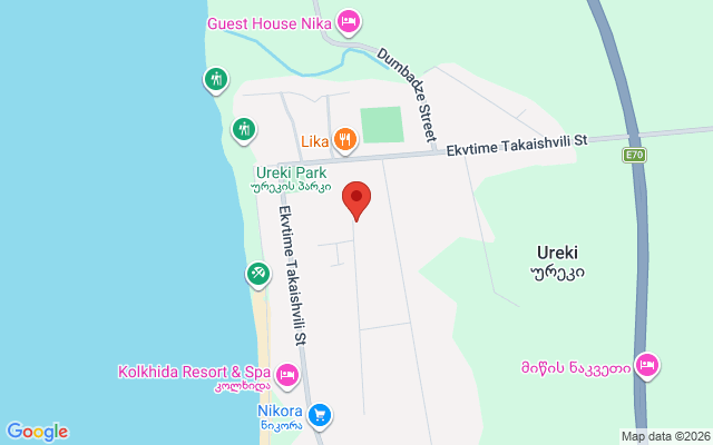 Карта расположения