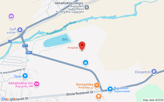Карта расположения