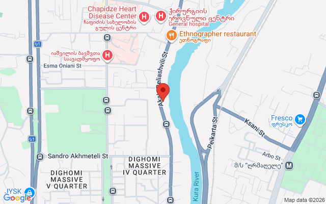 Карта расположения