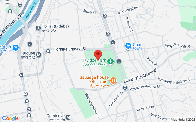 Карта расположения