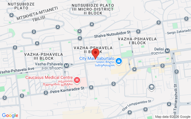 Карта расположения