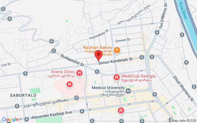 Карта расположения