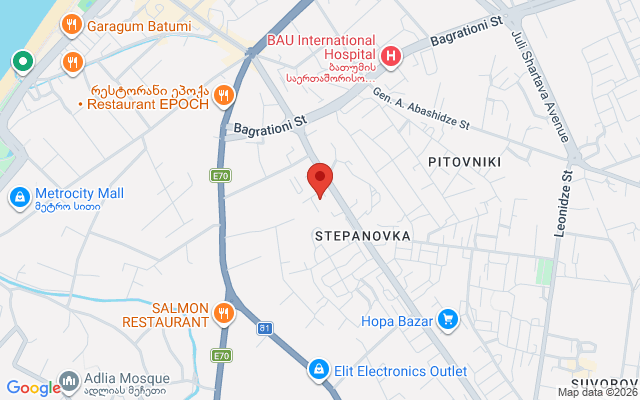 Карта расположения