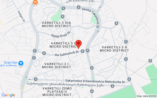 Карта расположения
