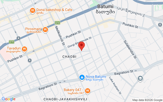 Карта расположения