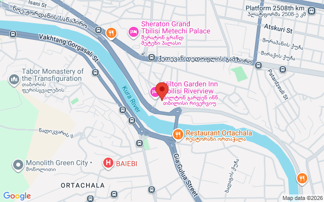 Карта расположения