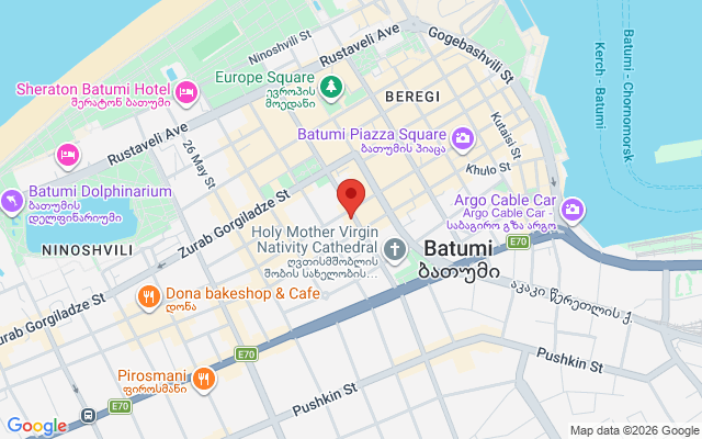 Карта расположения