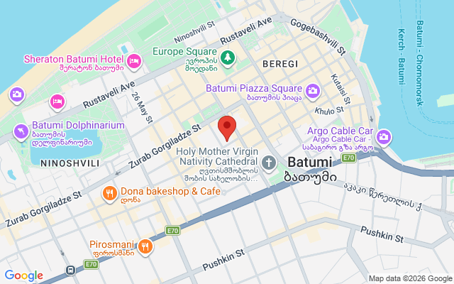 Карта расположения