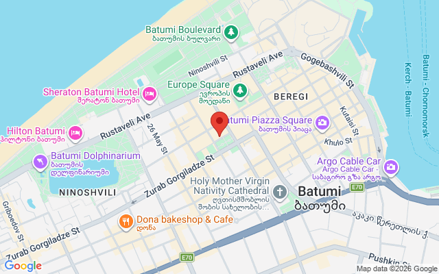Карта расположения