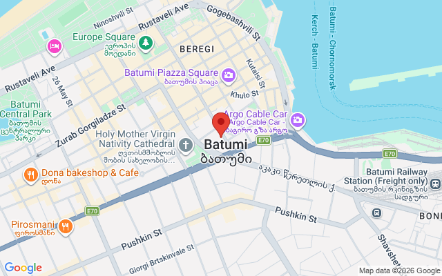 Карта расположения