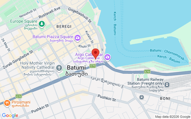 Карта расположения