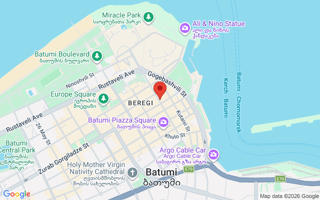 Карта расположения
