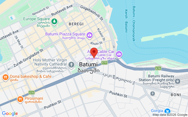 Карта расположения