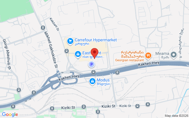 Карта расположения