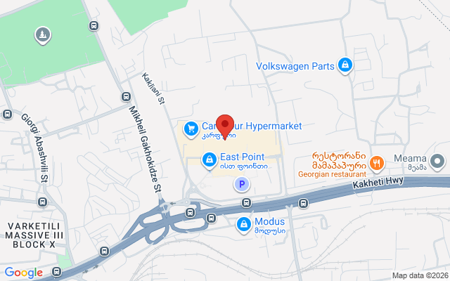 Карта расположения