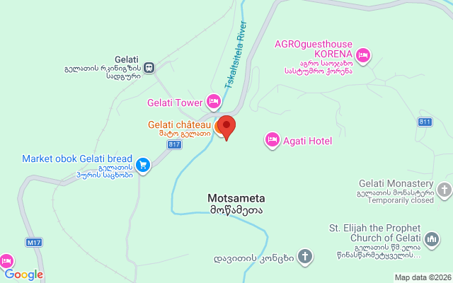 Карта расположения