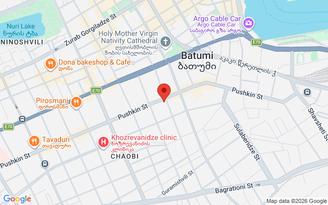 Карта расположения