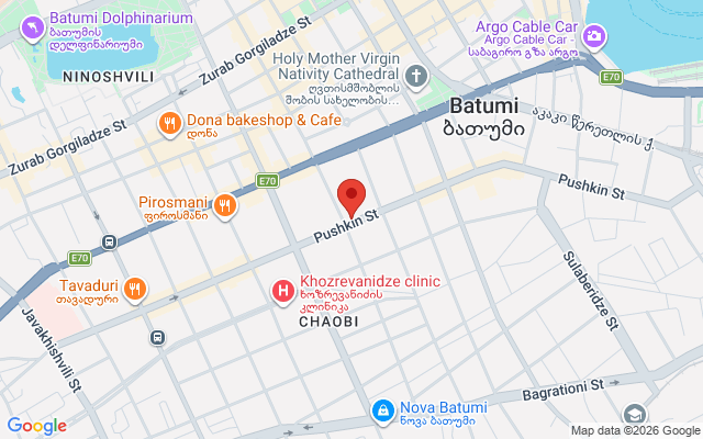 Карта расположения