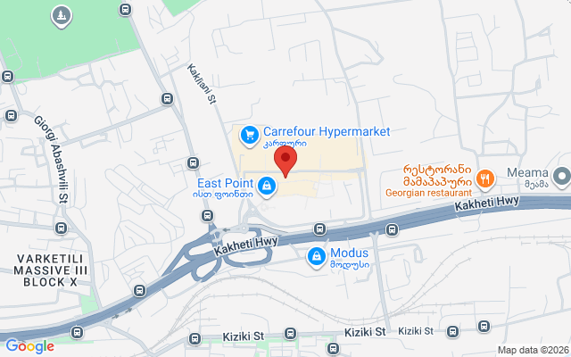 Карта расположения