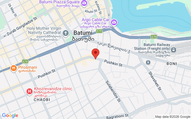 Карта расположения