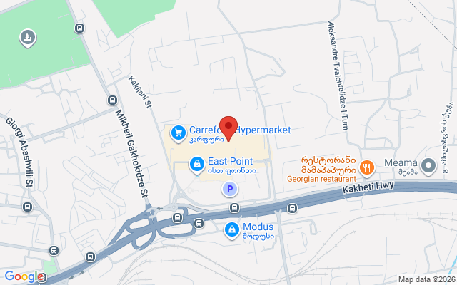 Карта расположения
