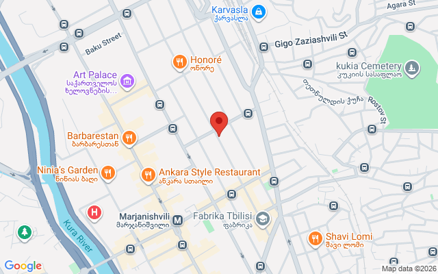 Карта расположения