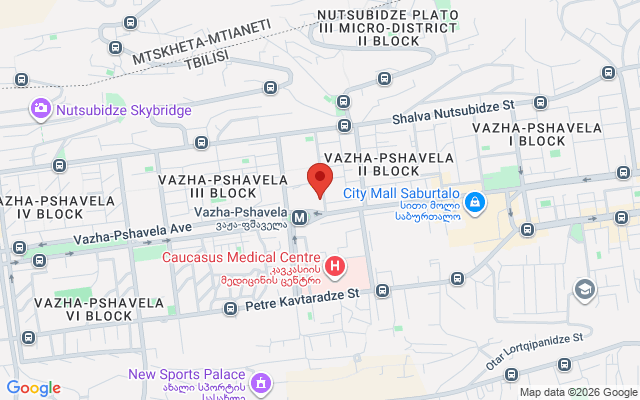 Карта расположения