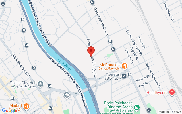 Карта расположения