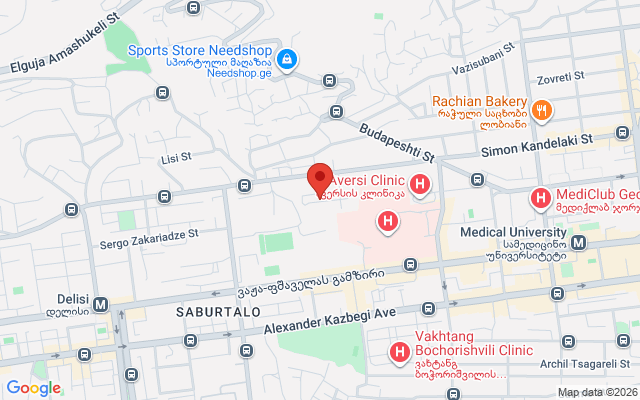 Карта расположения