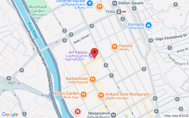 Карта расположения