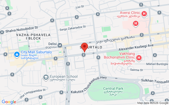 Карта расположения