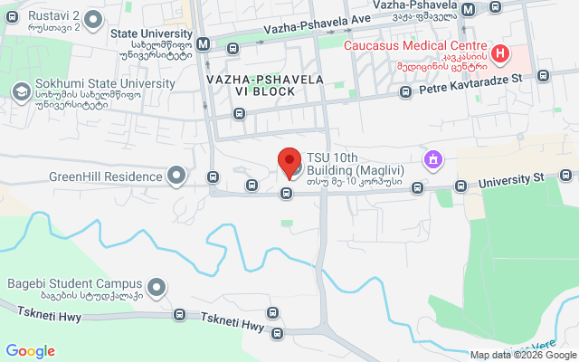 Карта расположения