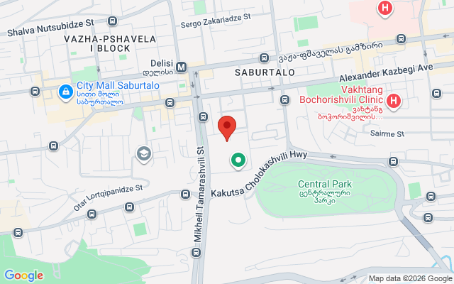 Карта расположения