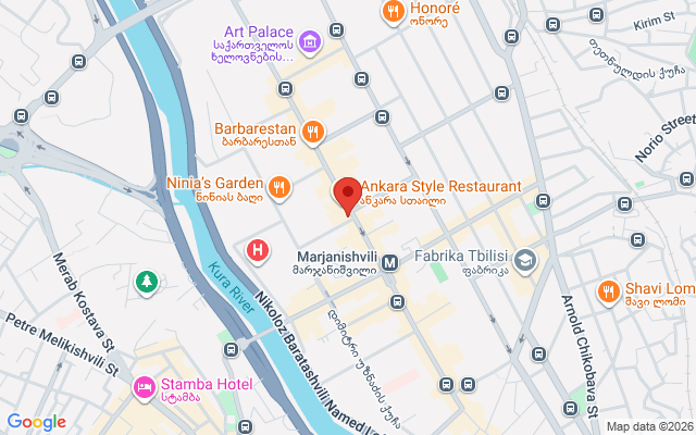 Карта расположения