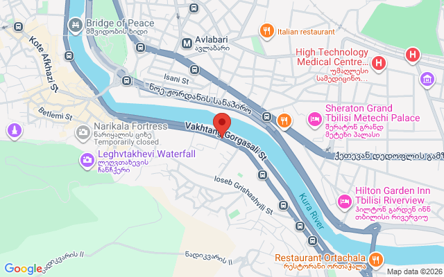 Карта расположения