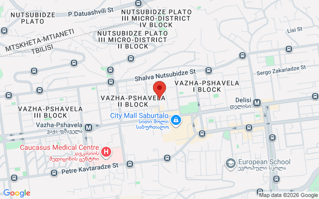 Карта расположения