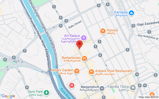 Карта расположения